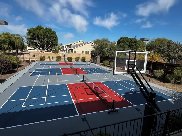 Sport court — pickleball, basketball, tennis