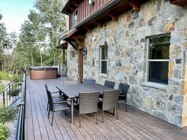 Back patio