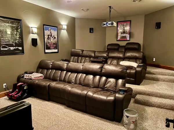 Theater room